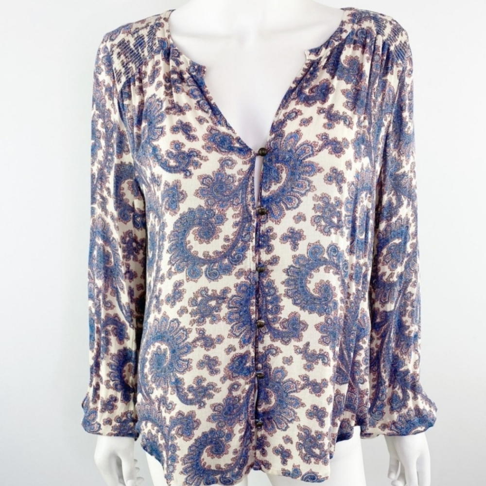 Lucky brand button down top